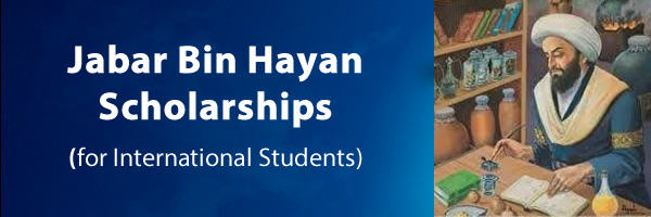 Jabar Bin Hayan Scholarships